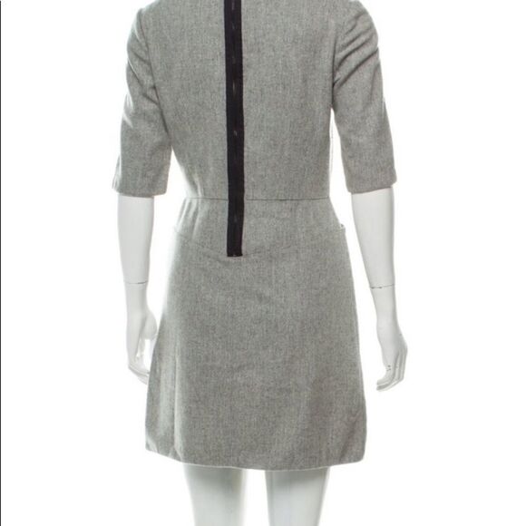 RAG AND BONE GREY WOOL DRESS - Picture 2 of 4